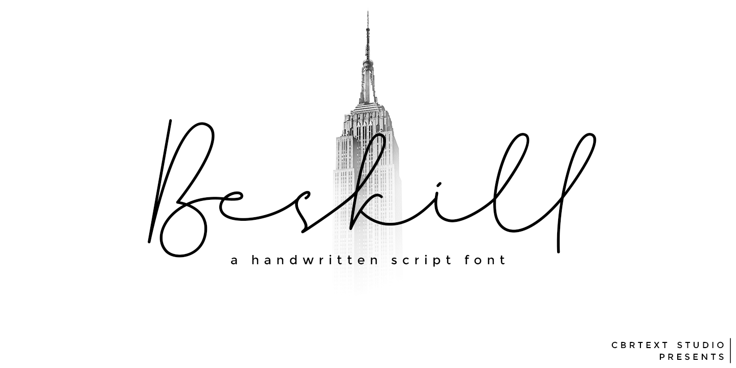 Beskill Font preview